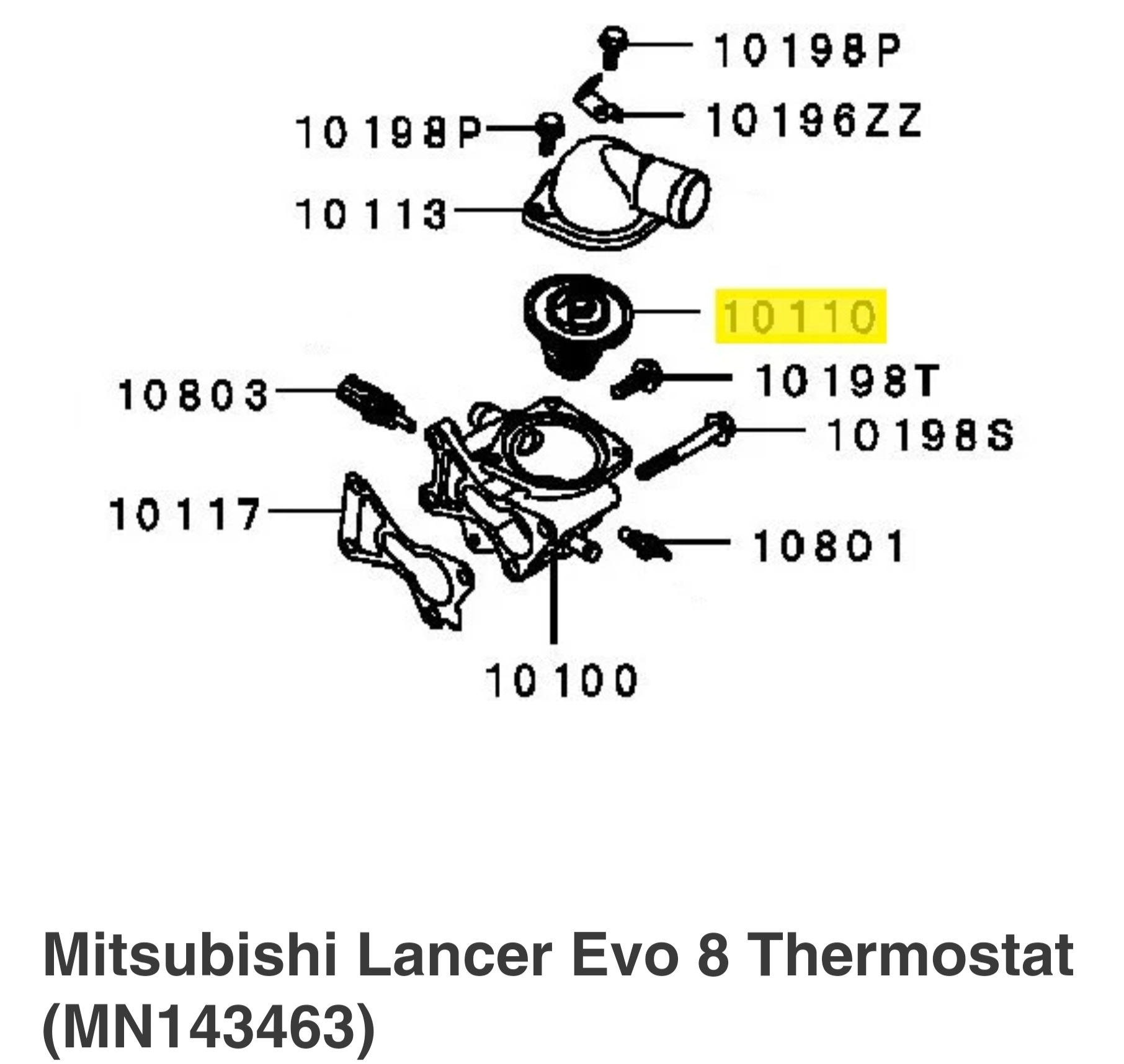 Koyorad OEM Replacement Radiator — Evo 7-9